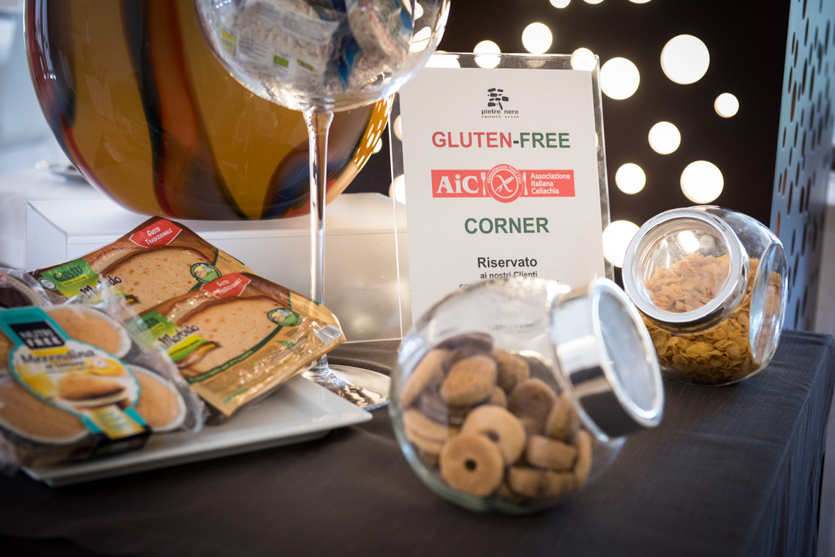 buffet colazione gluten free riservato ai clienti celiaci