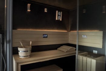 suite spa dettaglio jacuzzi sauna